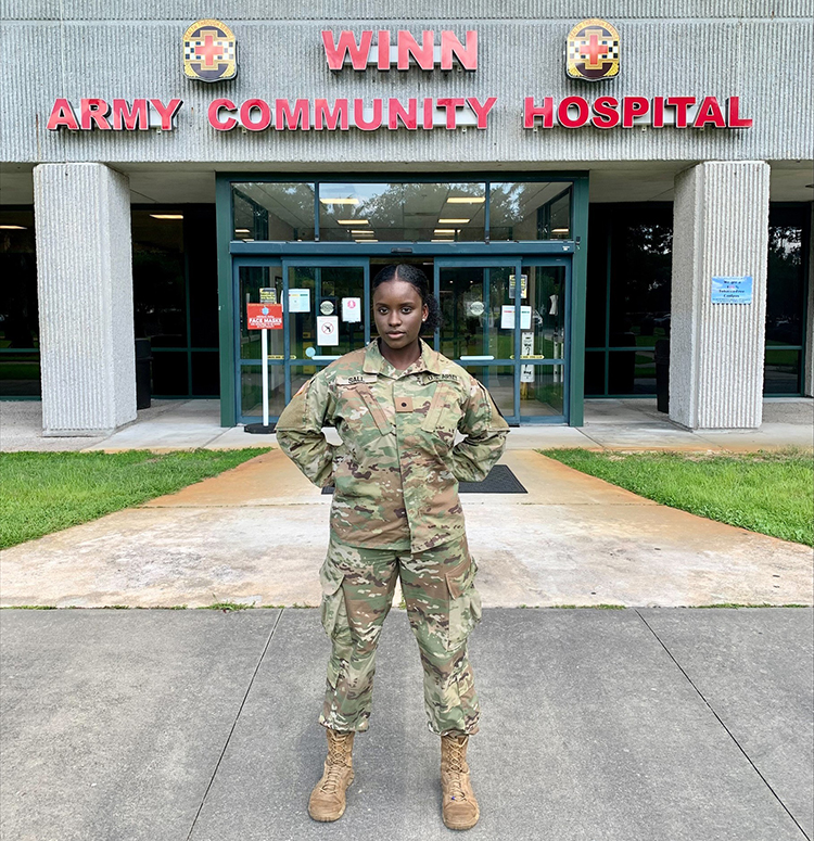 Serving Her Country NDMU Nursing Grad to Join Army After Completing